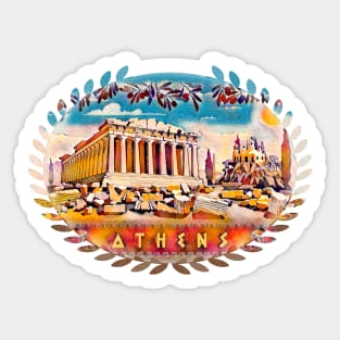 ATHENS  Greece Sticker